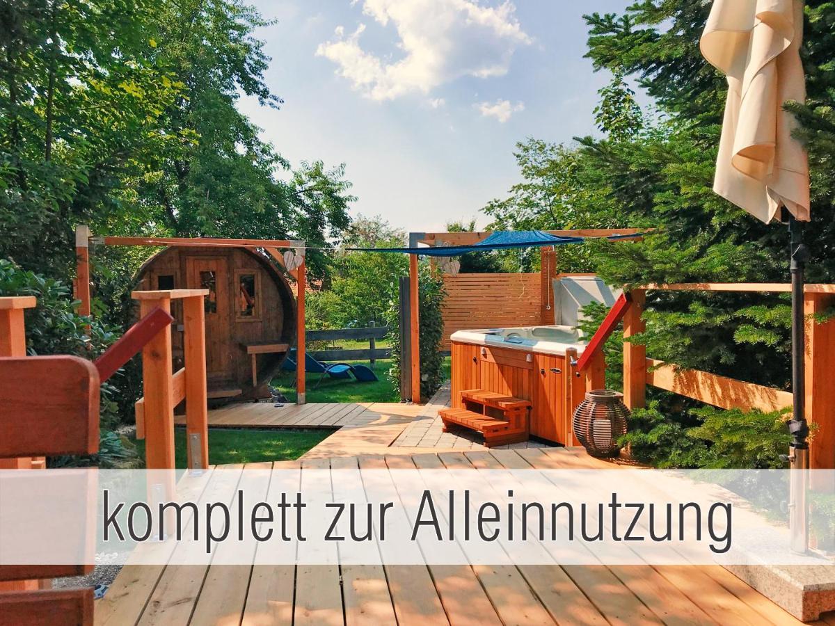Huette41: Ganze Huette Nah Am See Mit Privatem Whirlpool, Sauna. Umzaeunt. วัลด์เคอร์เชิน ภายนอก รูปภาพ